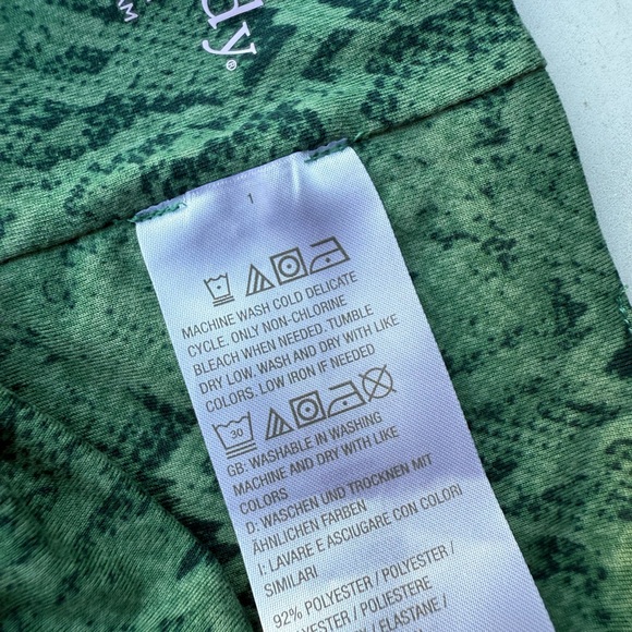 AnyBody Green PatternedSet of 2 Twisted Wrap Headband One Size - Picture 6 of 6